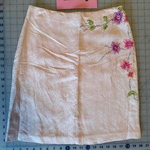 1973 Vintage Emporio Armani Linen Skirt